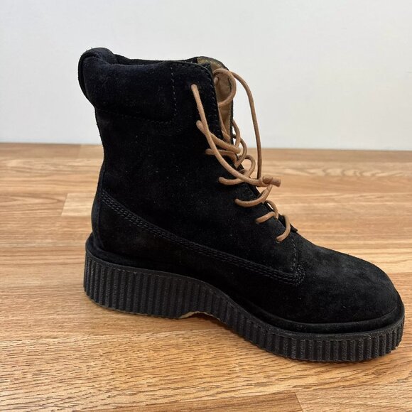 Rag & Bone Black Suede Sloane Boots Women's Size 6 NEW - Picture 3 of 13